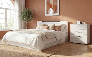 Bedroom furniture set for mattress 160/200 Chaterina Bedroom furniture set for mattress 160/200